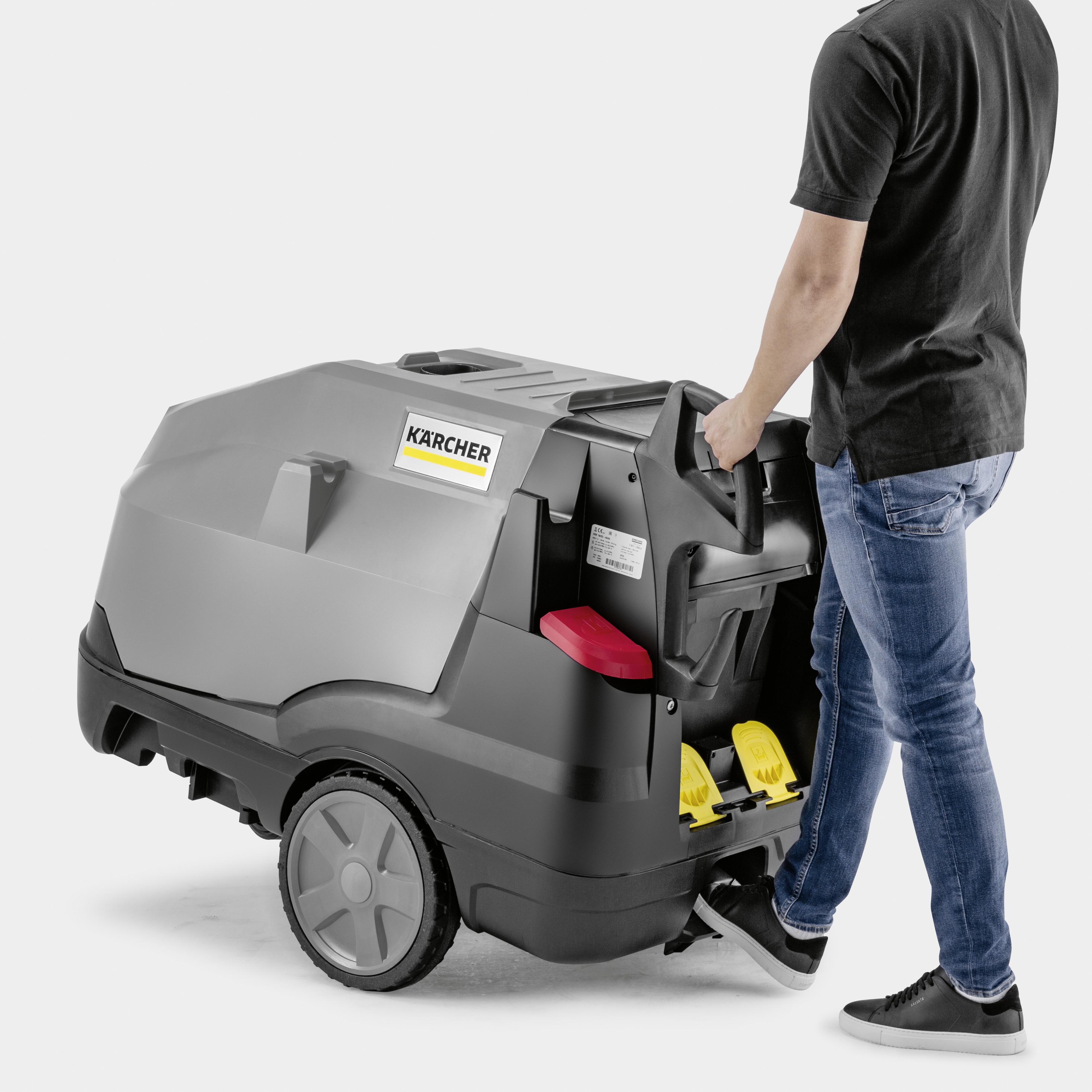 Uitgebreide opbergmogelijkheden voor accessoires direct op het apparaat